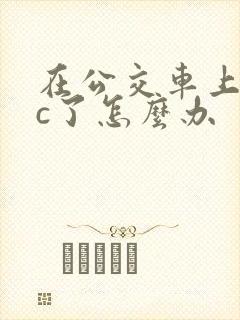在公交车上弄高c了怎么办