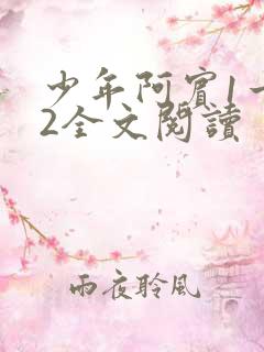 少年阿宾1一72全文阅读