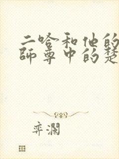 二哈和他的白猫师尊中的楚晚宁