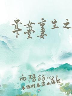 贵女重生之侯府下堂妻