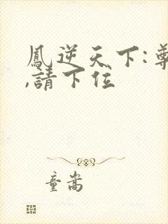 凤逆天下:尊上,请下位