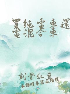 买纯电车还是油电混合车