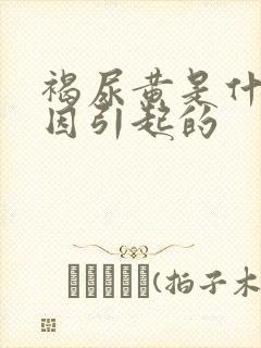 褐尿黄是什么原因引起的