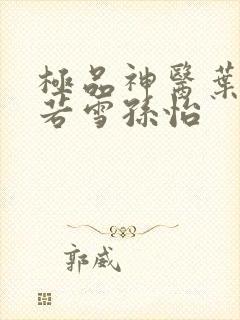 极品神医叶辰夏若雪孙怡