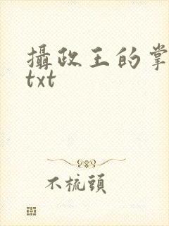 摄政王的掌中娇txt