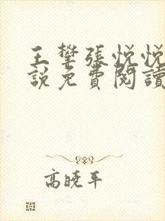 王攀张悦悦的小说免费阅读无弹窗