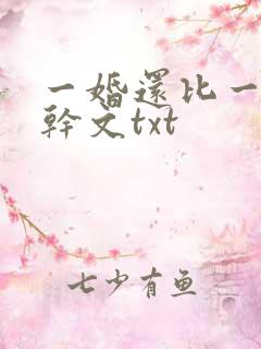 一婚还比一婚高干文txt