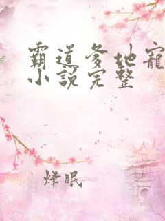 霸道爹地宠又撩小说完整