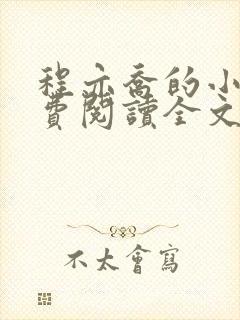程亦乔的小说免费阅读全文无弹窗