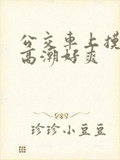公交车上摸到我高潮好爽