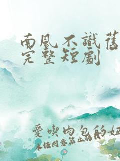 南风不识旧时人完整短剧