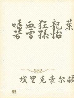 嗜血狂龙叶辰夏若雪孙怡
