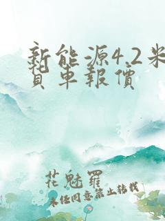 新能源4.2米货车报价