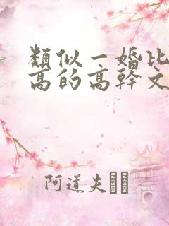 类似一婚比一婚高的高干文