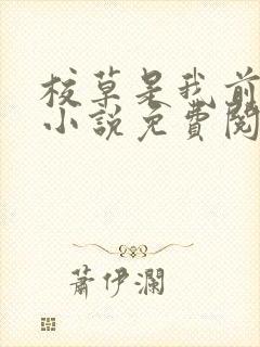 校草是我前男友小说免费阅读