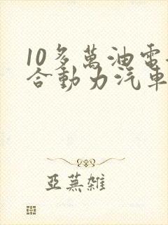 10多万油电混合动力汽车