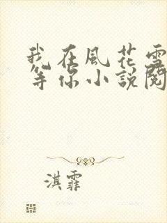 我在风花雪月里等你小说阅读全文