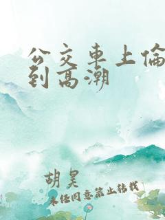公交车上伦流澡到高潮