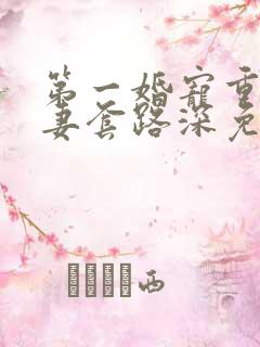 第一婚宠重生娇妻套路深免费