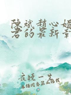 陈斌赵心媚高婉君的最新章节内容