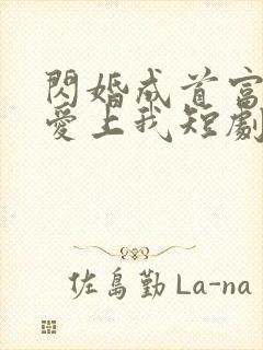 闪婚成首富大佬爱上我短剧
