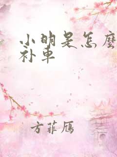 小明是怎么死的补车