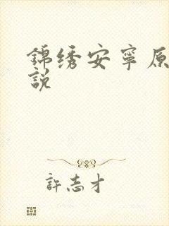 锦绣安宁原著小说