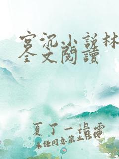 宫沉小说林知意全文阅读
