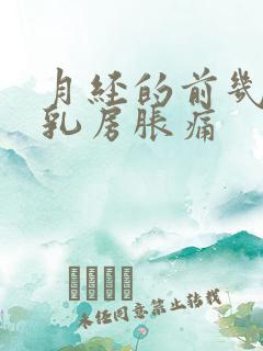 月经的前几天会乳房胀痛