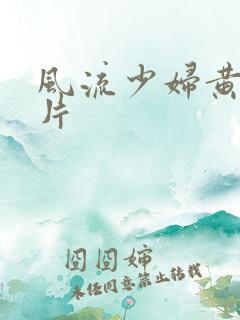 风流少妇黄色一片