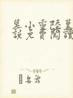 慕小灵陆暮言小说免费阅读无弹窗
