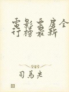 电影票房全球排行榜最新