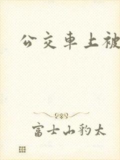 公交车上被插入