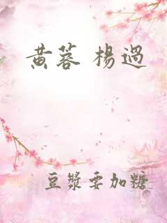 黄蓉 杨过
