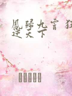 凤归九霄 狂妃逆天下