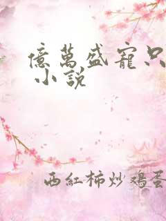 亿万盛宠只为你 小说
