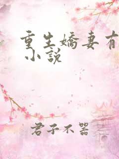 重生娇妻有点甜 小说