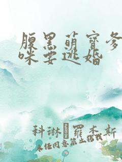 腹黑萌宝爹地妈咪要逃婚