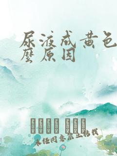 尿液成黄色是什么原因