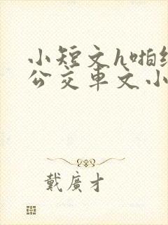 小短文h啪纯肉公交车文小说