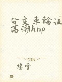 公交车轮流澡到高潮hnp