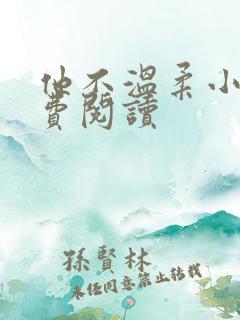 他不温柔小说免费阅读