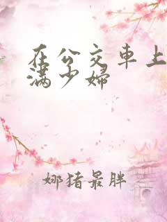 在公交车上摸丰满少妇