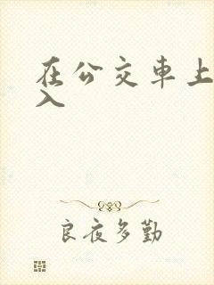 在公交车上被插入