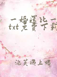 一婚还比一婚高txt免费下载