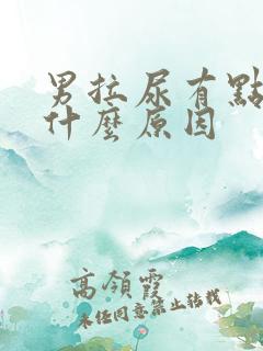 男拉尿有点刺痛什么原因