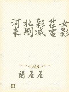 河北彩花女教师未删减电影
