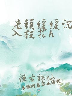 老头缓缓沉腰进入校花h