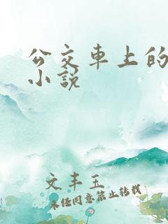 公交车上的少妇小说