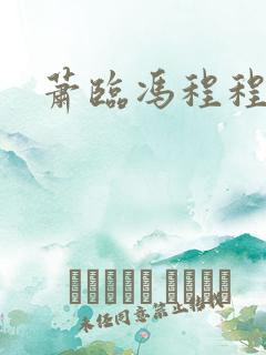 萧临冯程程小说